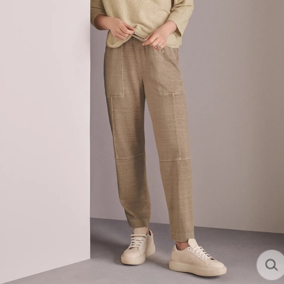 Poetry Hemp & Organic Cotton Elastic Waist Pull On Style Pants Size 14 NEW - Picture 3 of 11